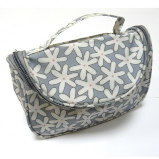 Косметичка Ромашки принт 1шт. B136FL-grey