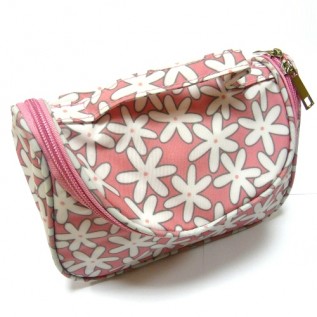 Косметичка Ромашки принт 1шт. B136FL-pink