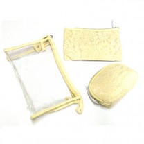 Набор косметичек Кружево 3ШТ. B107-beige
